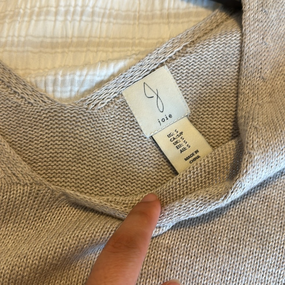 Joie 100% Cotton sweater shirt - Picture 4 of 6